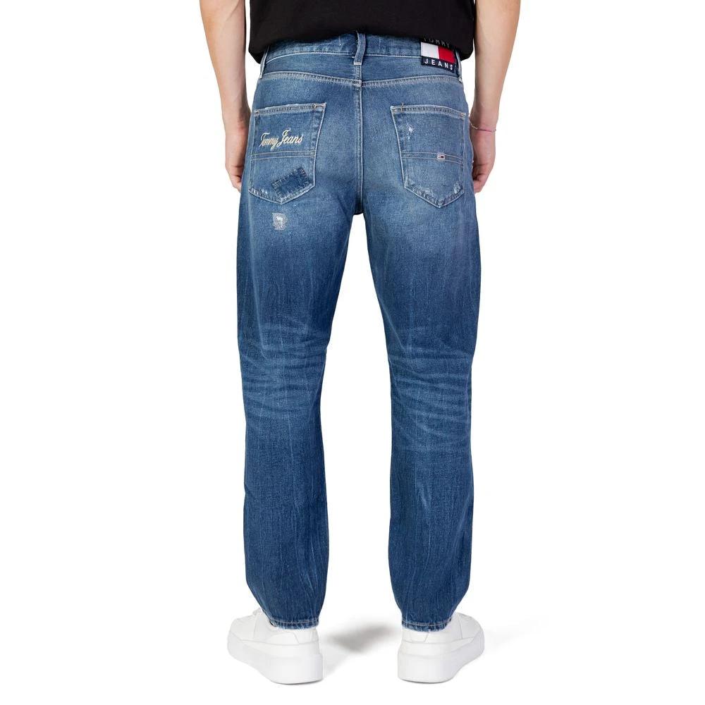 Tommy Hilfiger Jeans Blue Cotton Slim Fit Jeans by Tommy Hilfiger Jeans