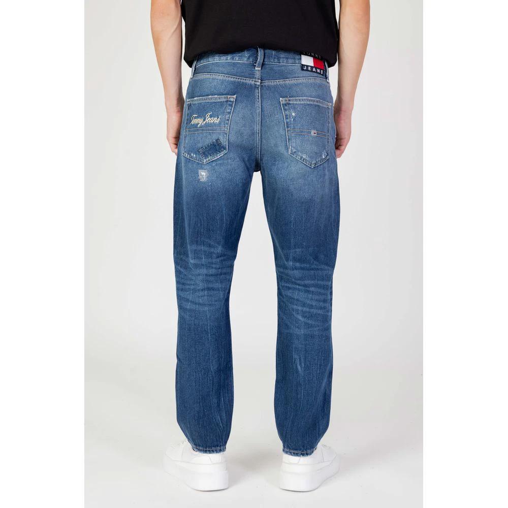 Tommy Hilfiger Jeans Blue Cotton Slim Fit Jeans by Tommy Hilfiger Jeans