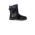 Birkenstock Black Leather Ankle Boots