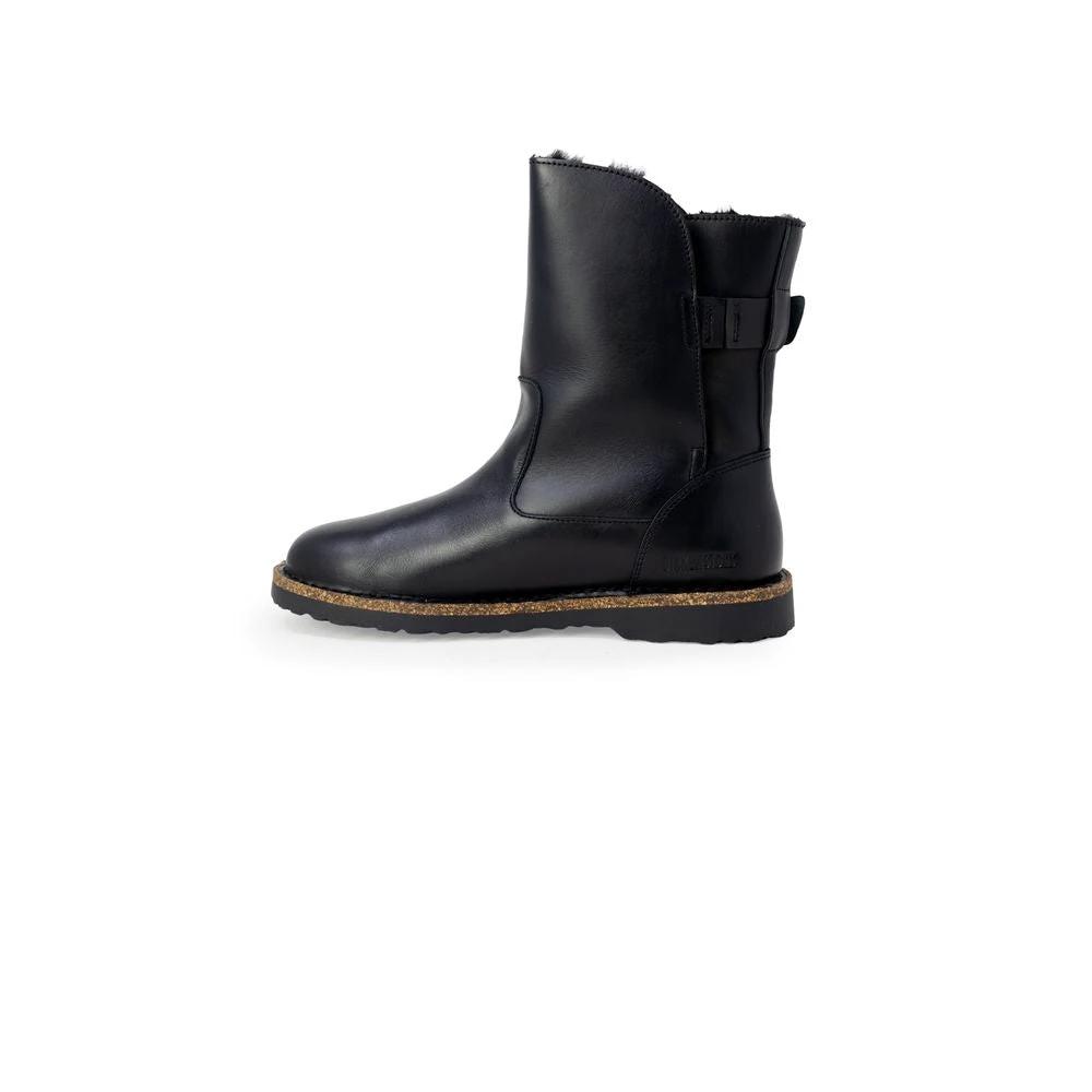 Birkenstock Black Leather Ankle Boots Birkenstock