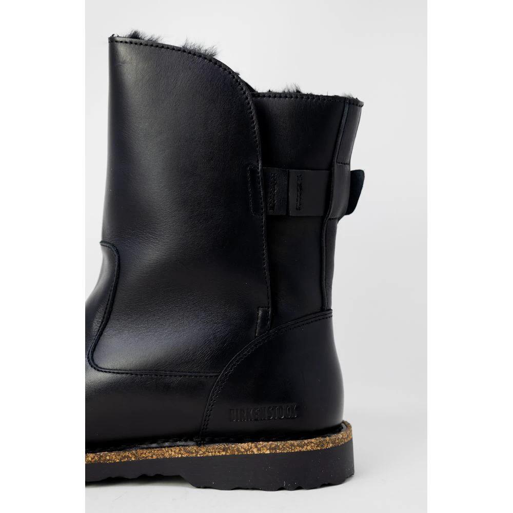 Birkenstock Black Leather Ankle Boots Birkenstock