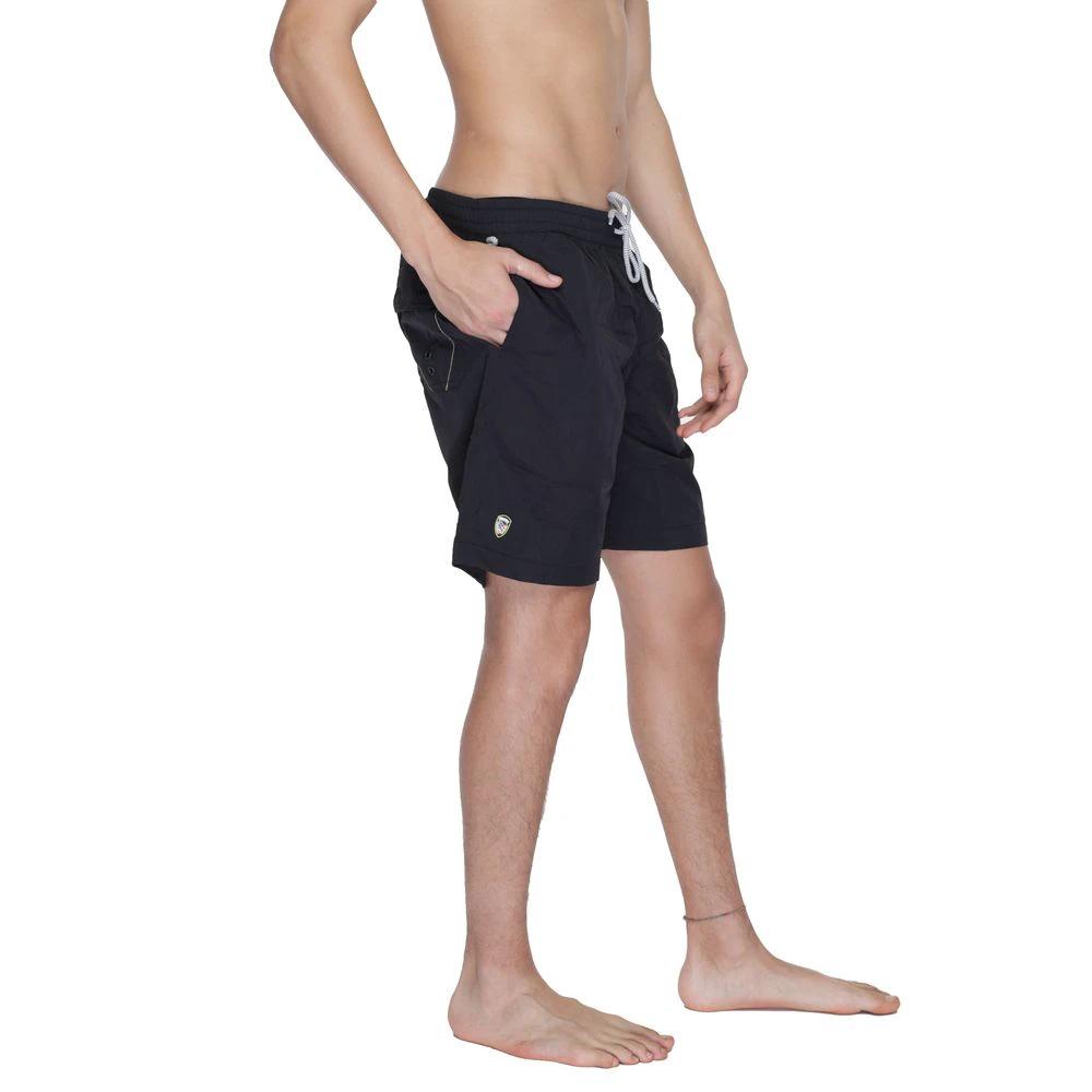 Blauer Black Polyamide Swim Shorts by Blauer