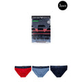 Emporio Armani Underwear Blue Cotton Briefs by Emporio Armani Underwear
