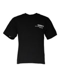 Dolce & Gabbana Black Amore Print Cotton Crew Neck T-shirt by Dolce & Gabbana