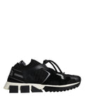 Dolce & Gabbana Black White Logo Sorrento Mens Sneakers Shoes by Dolce & Gabbana