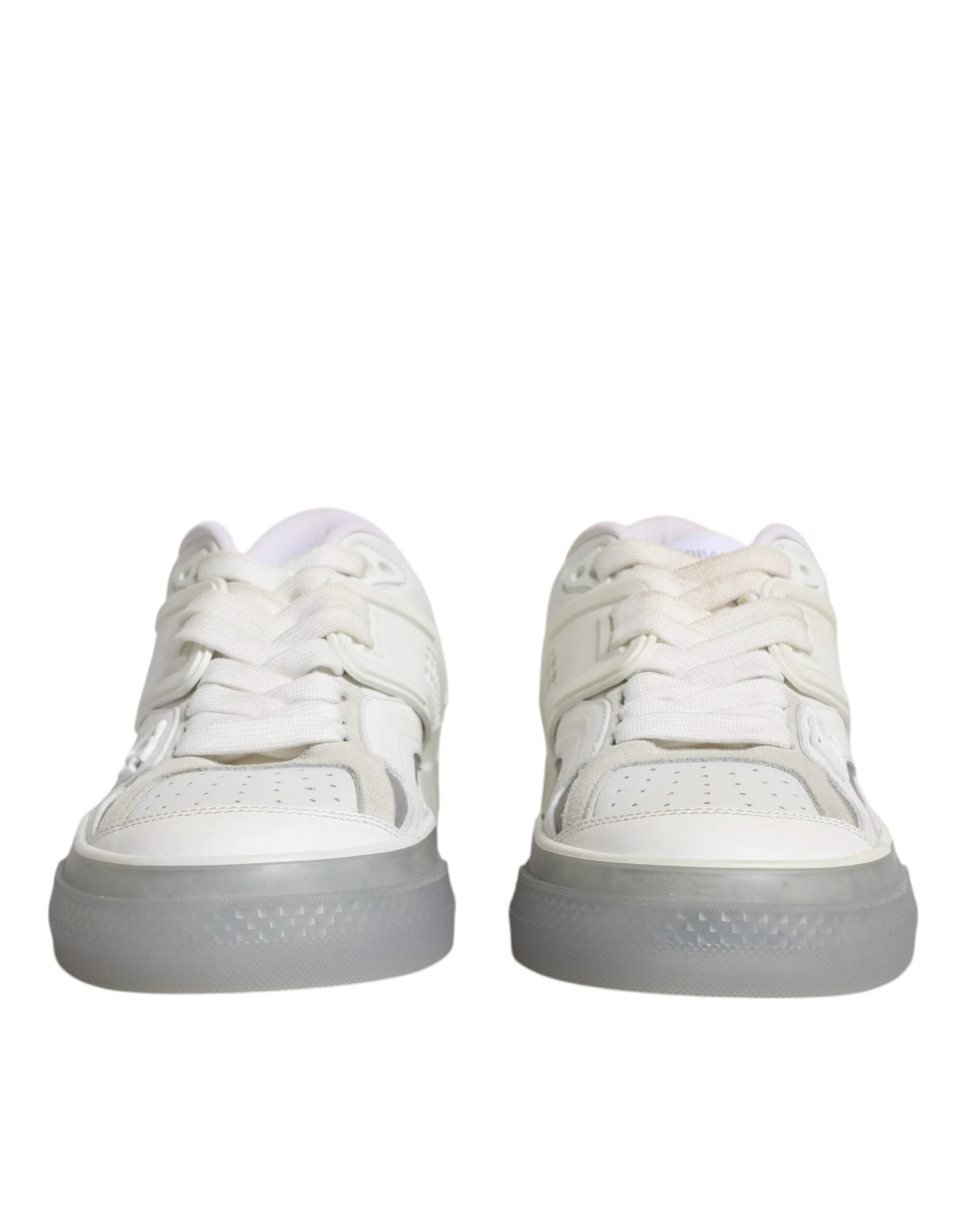 Dolce & Gabbana White DG Logo CUSTOM 2.Zero Sneakers Shoes by Dolce & Gabbana