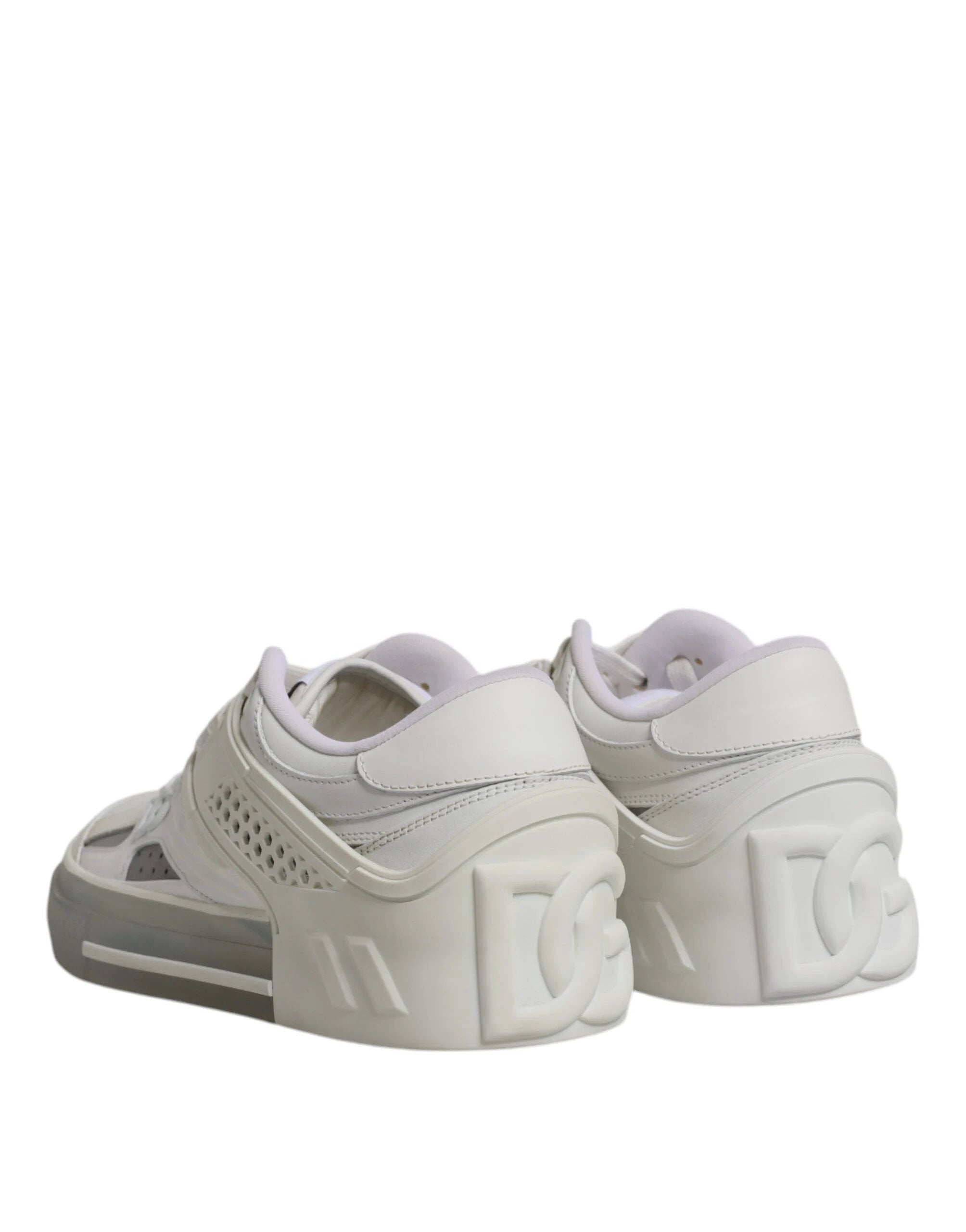 Dolce & Gabbana White DG Logo CUSTOM 2.Zero Sneakers Shoes by Dolce & Gabbana