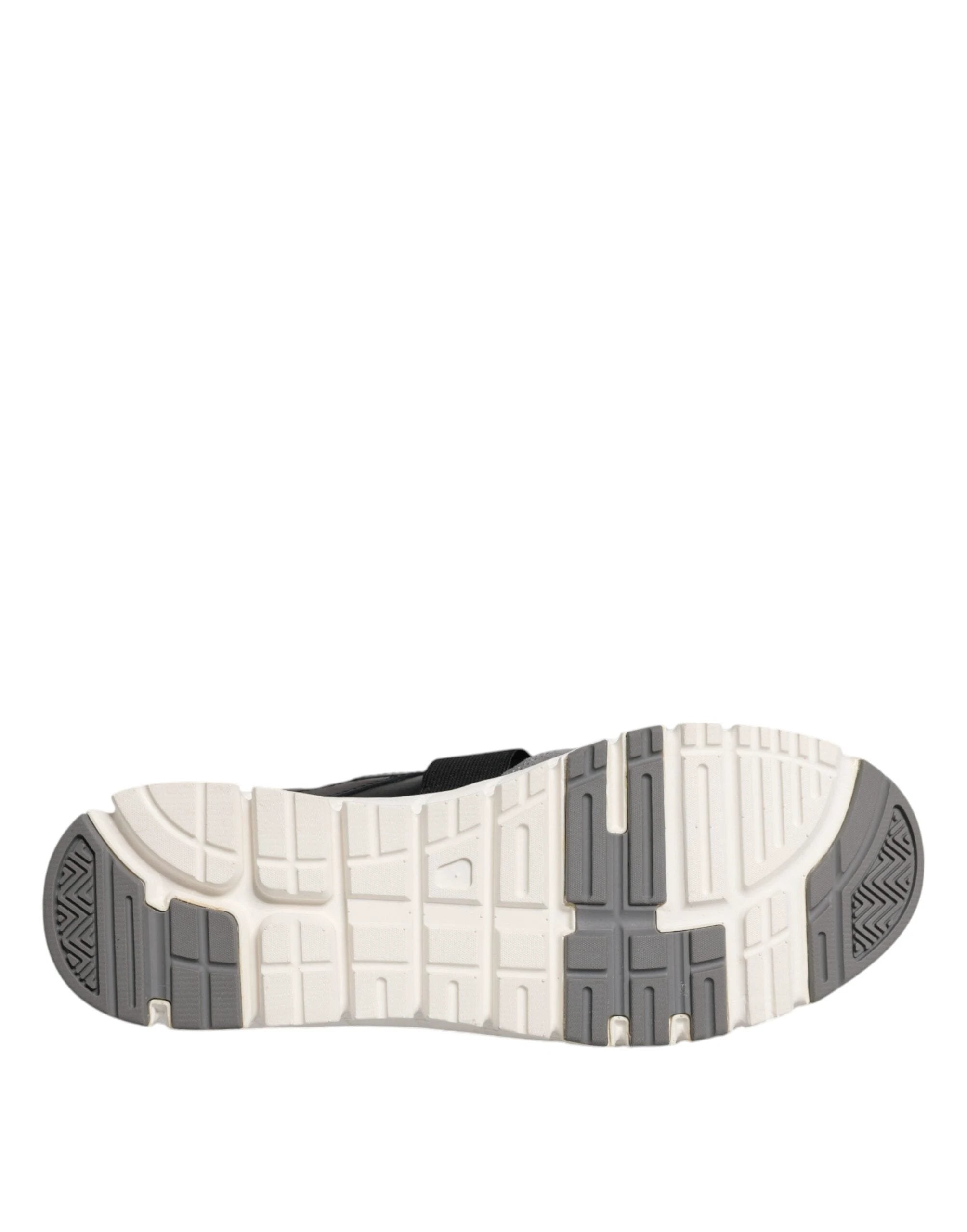 Dolce & Gabbana Multicolor Leather Suede Low Top Sneakers Shoes by Dolce & Gabbana