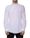 Dolce & Gabbana White Cotton Slim Fit MARTINI Dress Shirt by Dolce & Gabbana