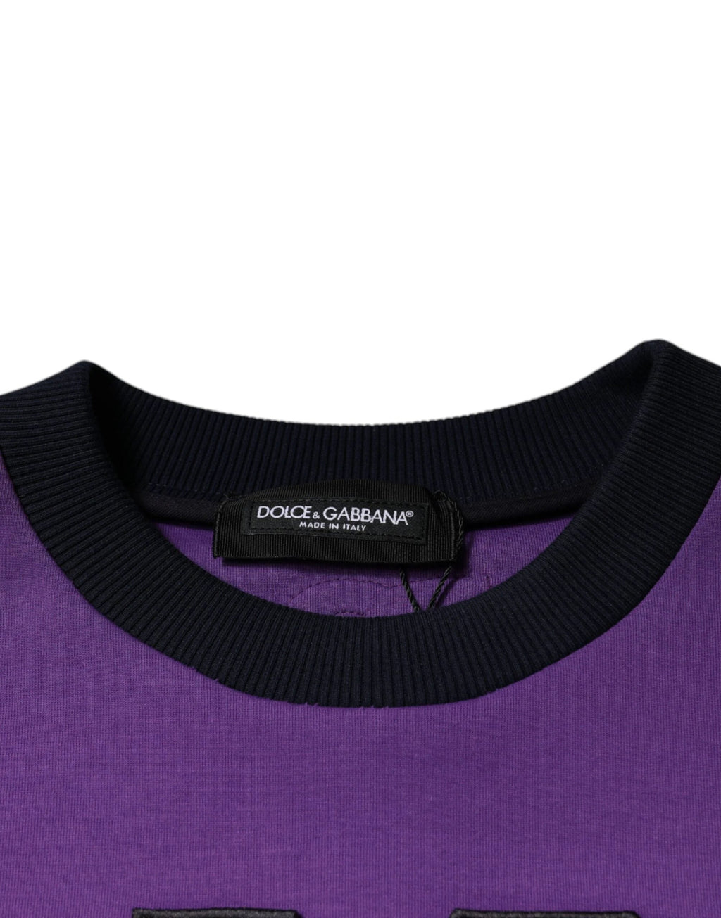Dolce & Gabbana Multicolor Crew Neck Men Sweatshirt Sweater by Dolce & Gabbana