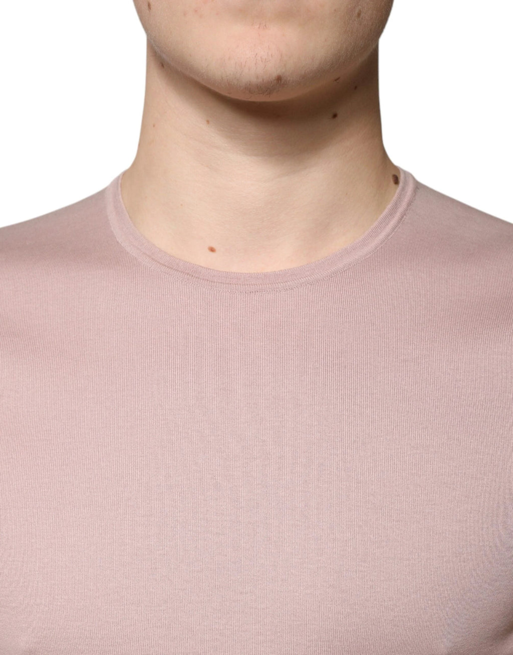 Dolce & Gabbana Brown Cotton Short Sleeves Round Neck T-shirt by Dolce & Gabbana