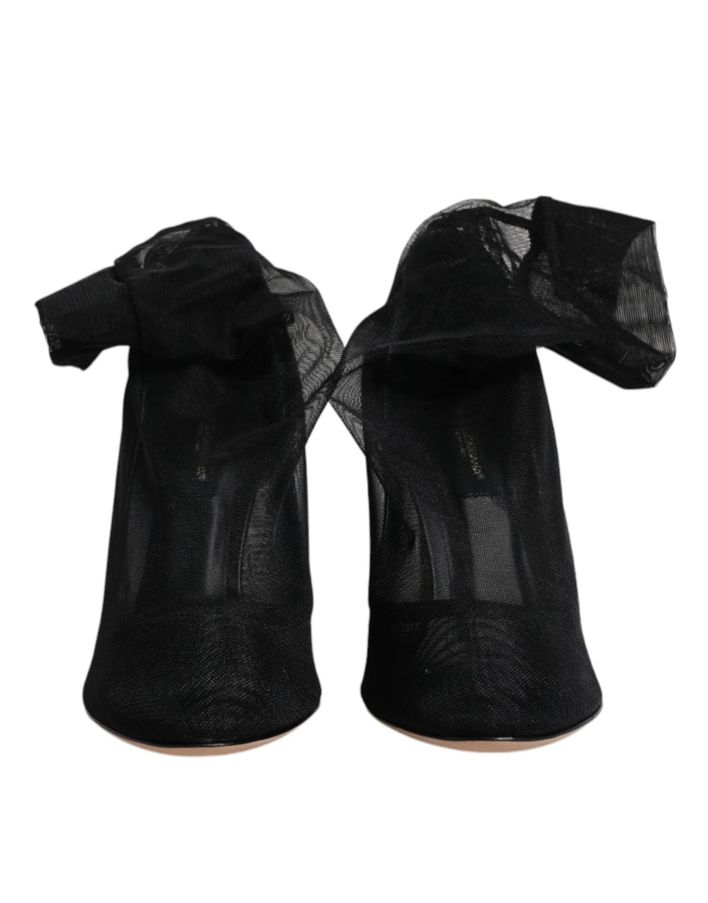 Dolce & Gabbana Black Nylon Mesh Sock Style Boots Shoes by Dolce & Gabbana