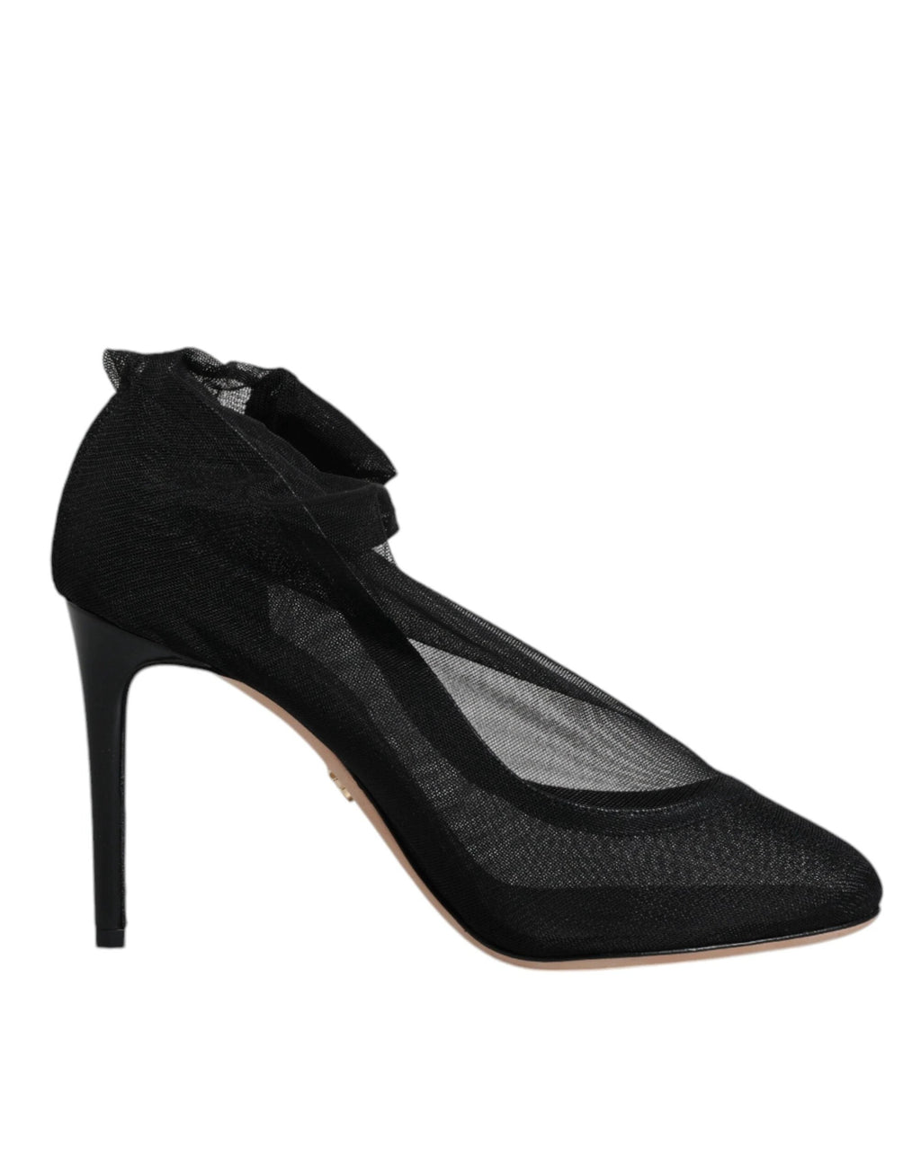 Dolce & Gabbana Black Nylon Mesh Sock Style Boots Shoes by Dolce & Gabbana