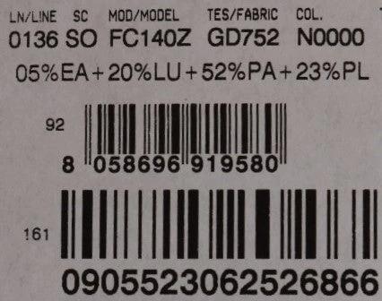 Dolce & Gabbana Black Stretch Floral Clear Crystal Socks by Dolce & Gabbana