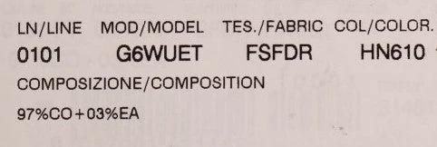 Dolce & Gabbana White Black Leaf Cotton Stretch Slim Pants by Dolce & Gabbana