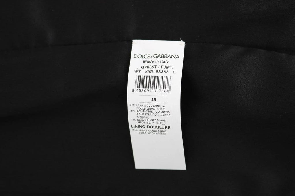 Dolce & Gabbana Black Polka Dot Pattern Vest by Dolce & Gabbana