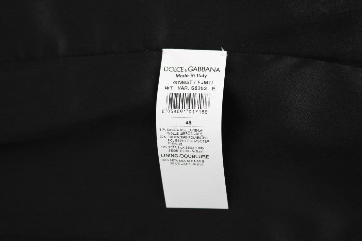 Dolce & Gabbana Black Polka Dot Pattern Vest by Dolce & Gabbana