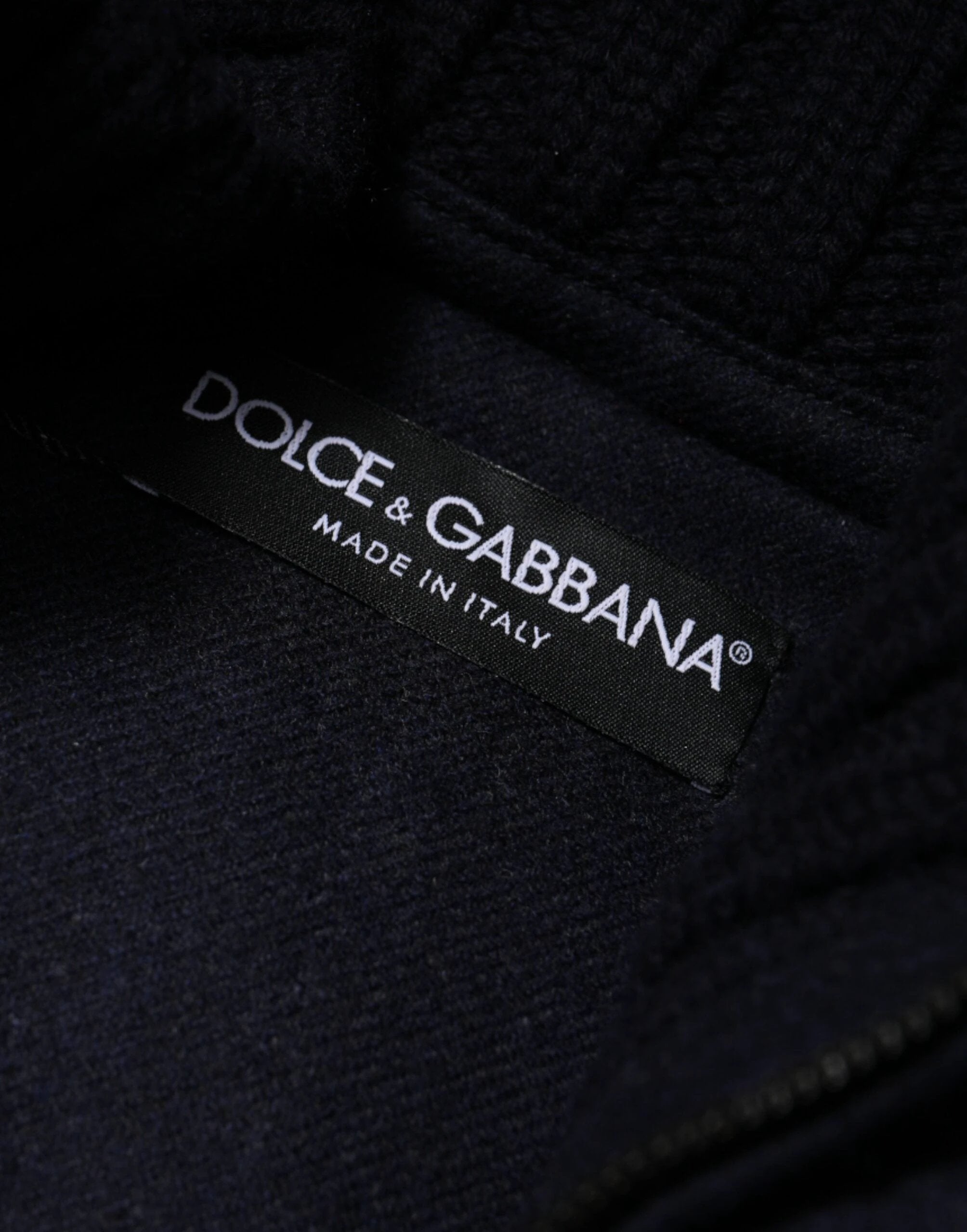 Dolce & Gabbana Black Nylon Hooded Puffer Men Coat Jacket by Dolce & Gabbana