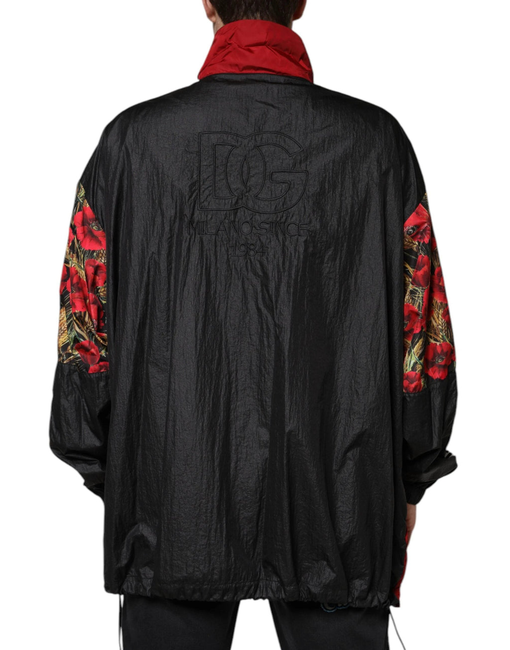 Dolce & Gabbana Multicolor Patchwork Men Full Zip Sweater by Dolce & Gabbana