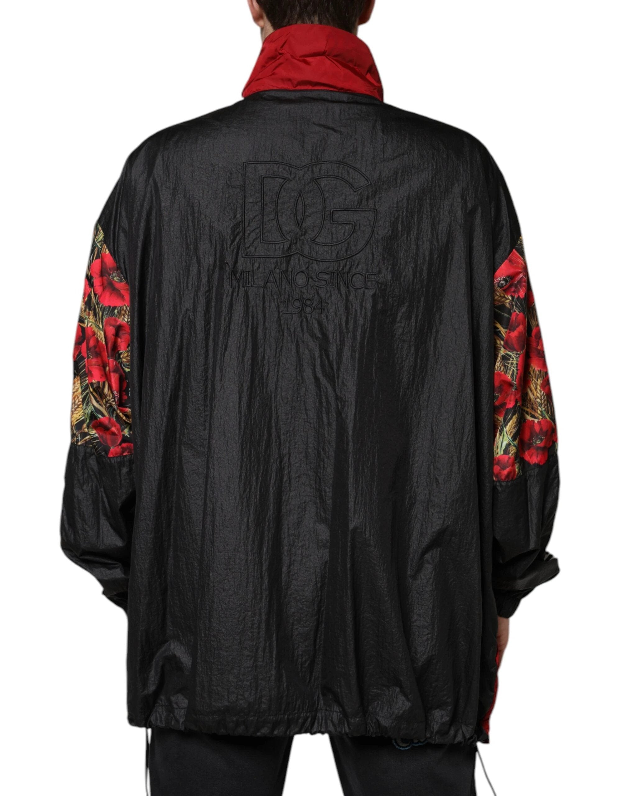 Dolce & Gabbana Multicolor Patchwork Men Full Zip Sweater by Dolce & Gabbana