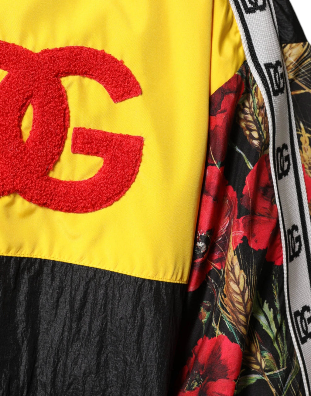 Dolce & Gabbana Multicolor Patchwork Men Full Zip Sweater by Dolce & Gabbana