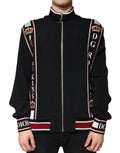 Dolce & Gabbana Black DG King Full Zip Sweatshirt Sweater by Dolce & Gabbana
