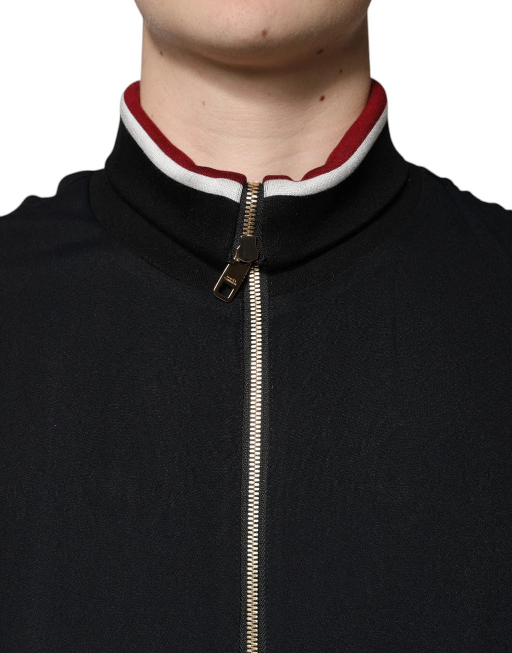 Dolce & Gabbana Black DG King Full Zip Sweatshirt Sweater by Dolce & Gabbana