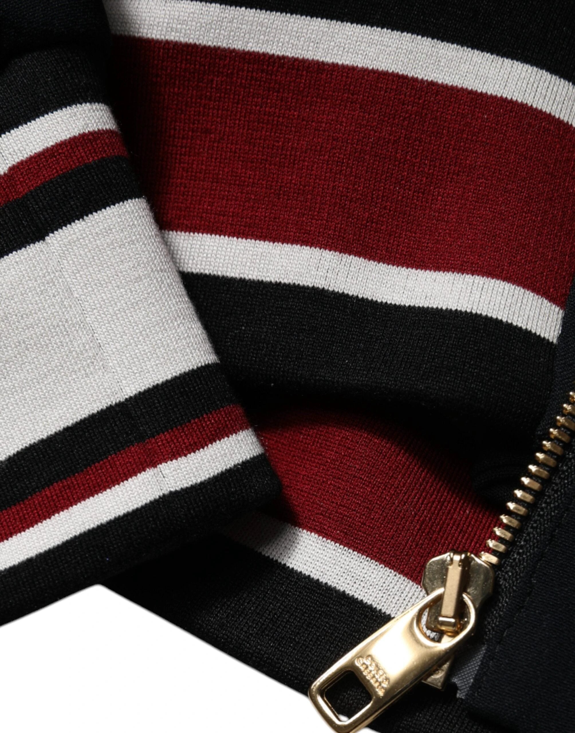 Dolce & Gabbana Black DG King Full Zip Sweatshirt Sweater by Dolce & Gabbana