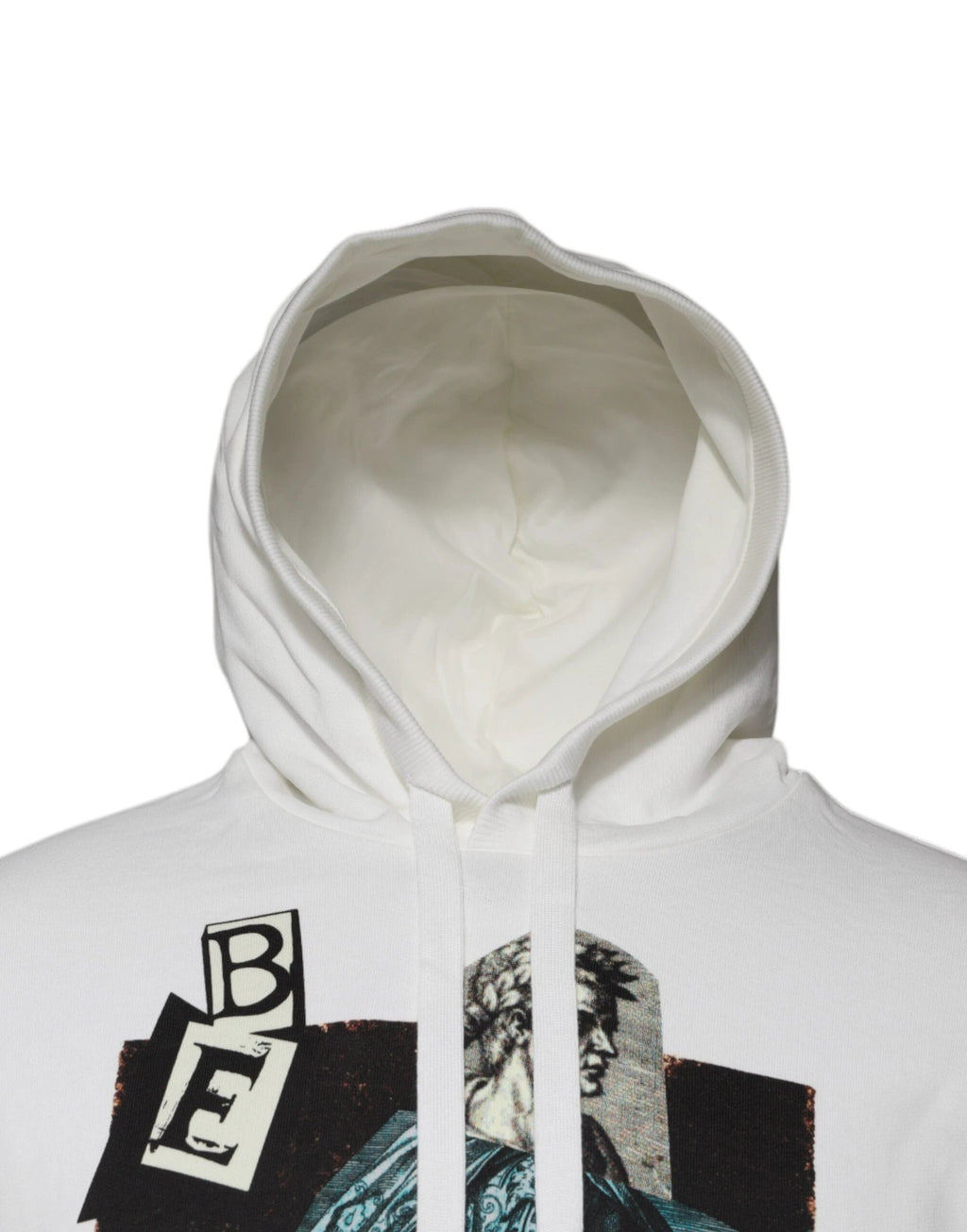 Dolce & Gabbana White Caesar Cotton Hooded Pullover Sweater by Dolce & Gabbana