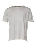 Dolce & Gabbana Off White Crew Neck Short Sleeve T-shirt by Dolce & Gabbana