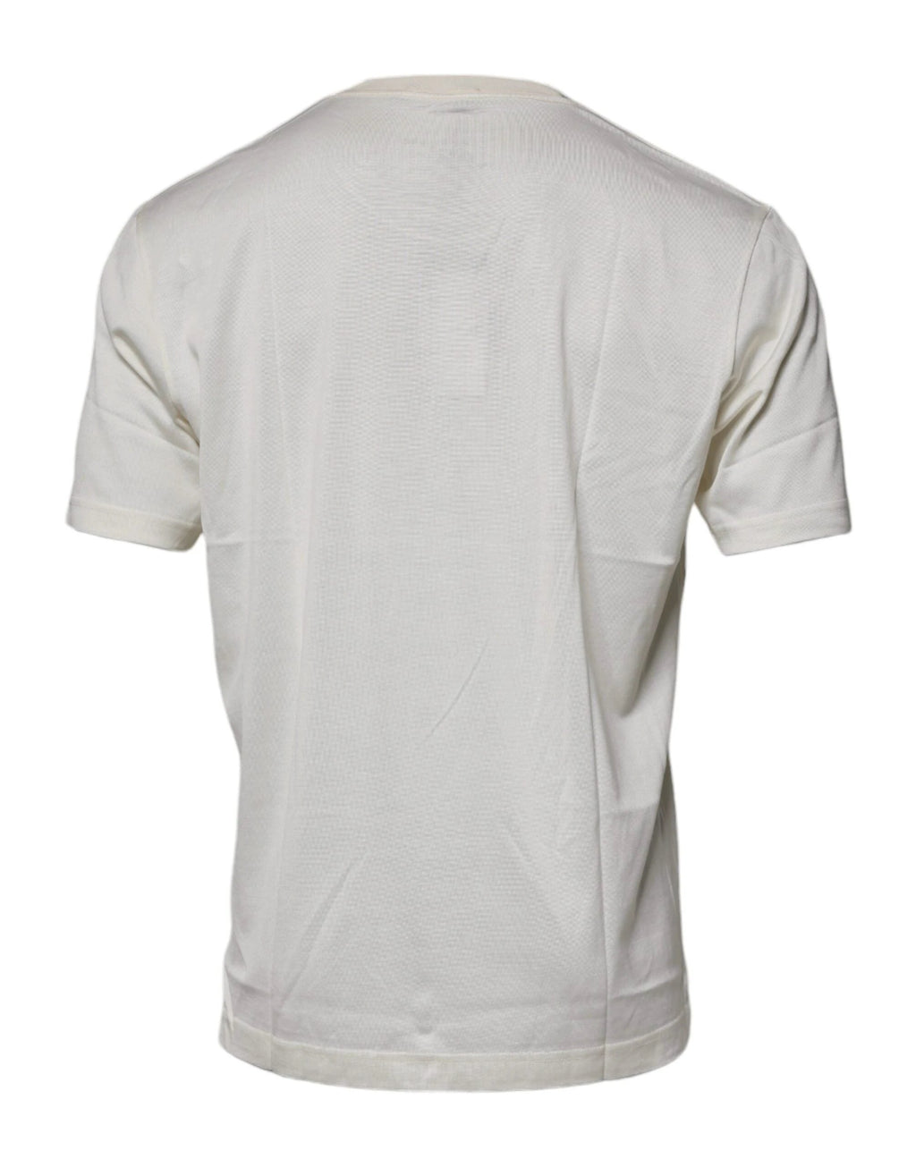 Dolce & Gabbana Off White Crew Neck Short Sleeve T-shirt by Dolce & Gabbana