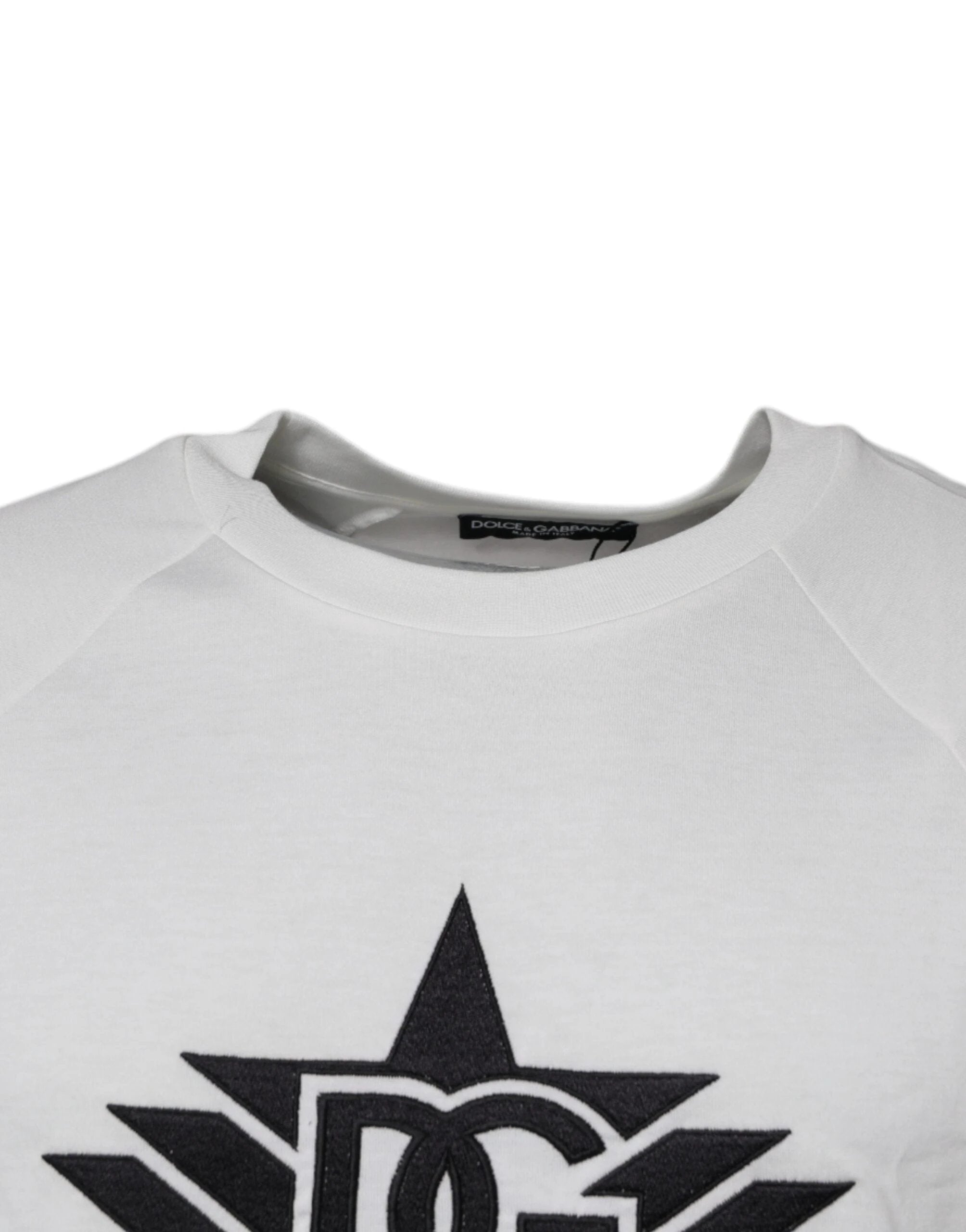 Dolce & Gabbana White DG Sport Crew Neck Short Sleeve T-shirt by Dolce & Gabbana