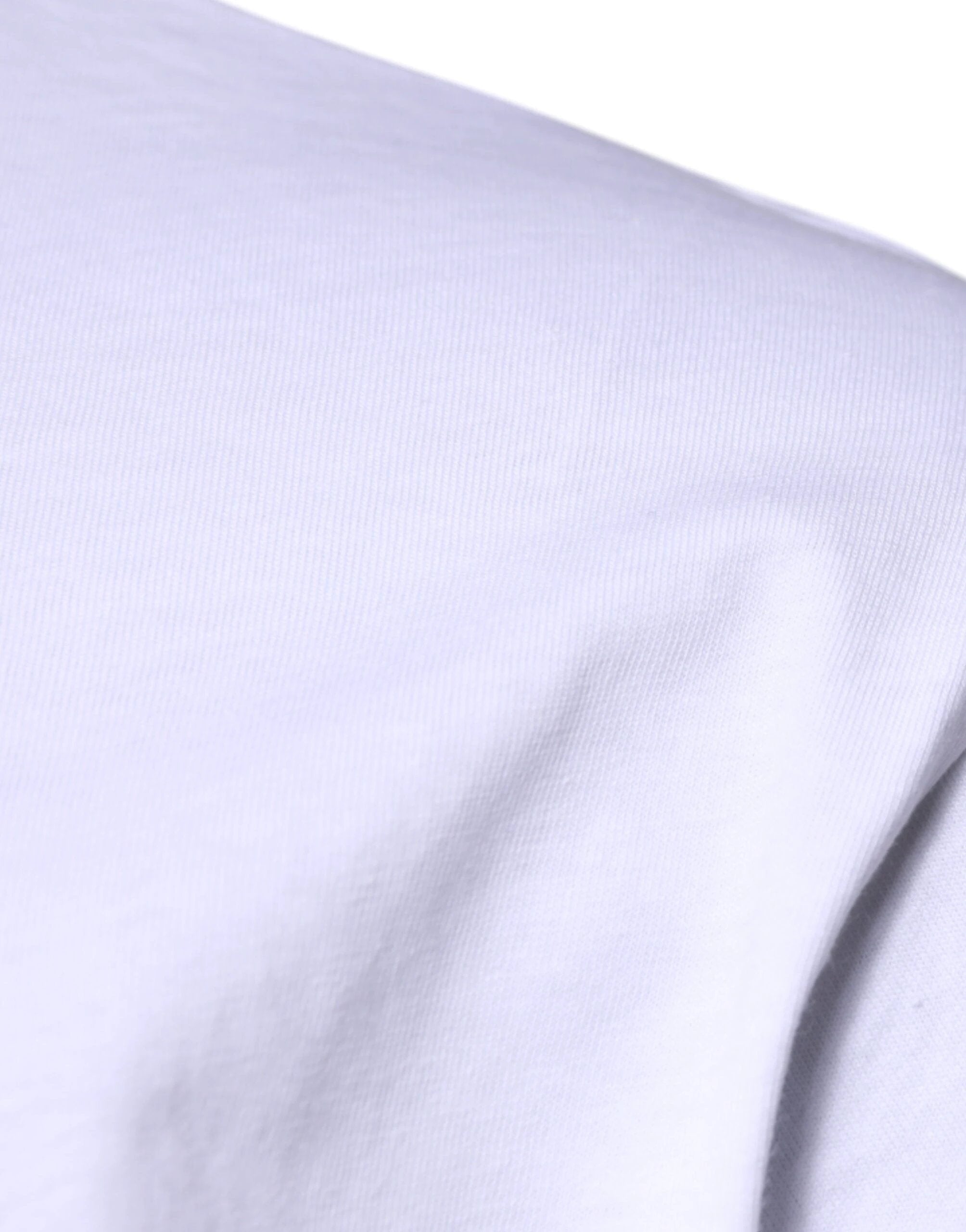 Dolce & Gabbana White DG Logo Cotton Crew Neck T-shirt by Dolce & Gabbana