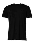 Dolce & Gabbana Black Crew Neck Short Sleeve T-shirt by Dolce & Gabbana