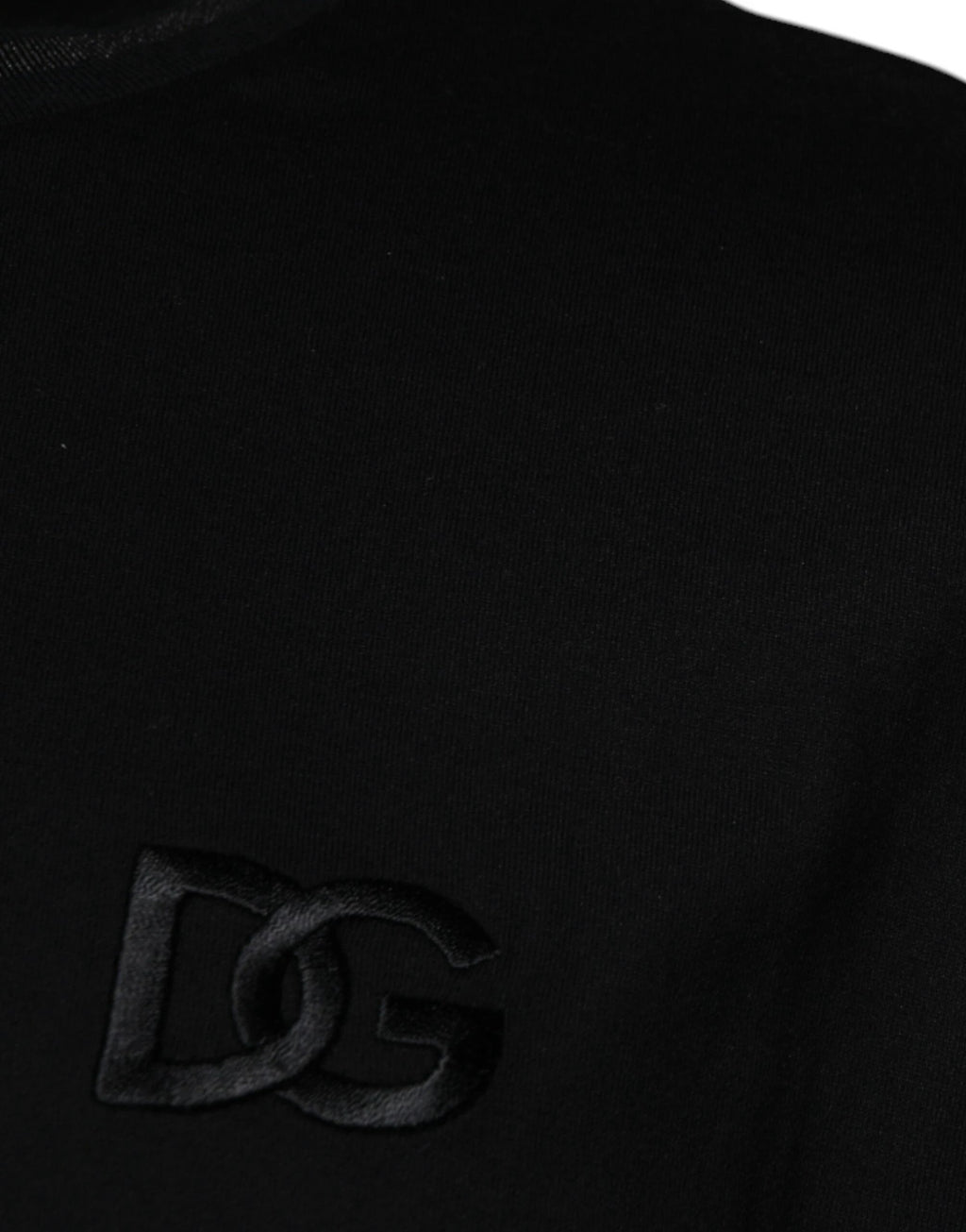Dolce & Gabbana Black Crew Neck Short Sleeve T-shirt by Dolce & Gabbana