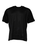 Dolce & Gabbana Black Crew Neck Short Sleeve T-shirt by Dolce & Gabbana