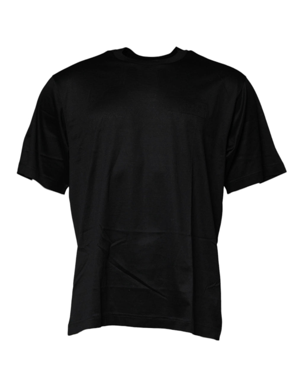 Dolce & Gabbana Black Crew Neck Short Sleeve T-shirt by Dolce & Gabbana