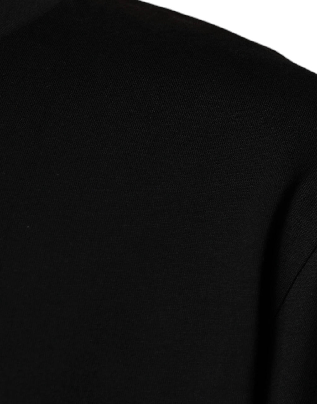 Dolce & Gabbana Black Crew Neck Short Sleeve T-shirt by Dolce & Gabbana