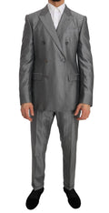 Dolce & Gabbana Black Stretch Crystal Bee Slim Fit Suit by Dolce & Gabbana