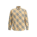 Burberry Beige Cotton Pattern Shirt by Burberry