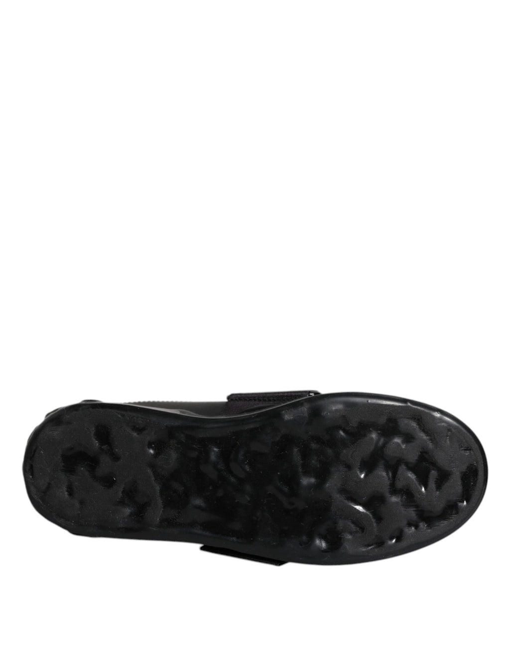 Dolce & Gabbana Black D&G AMORE Low Top Sneakers Shoes by Dolce & Gabbana