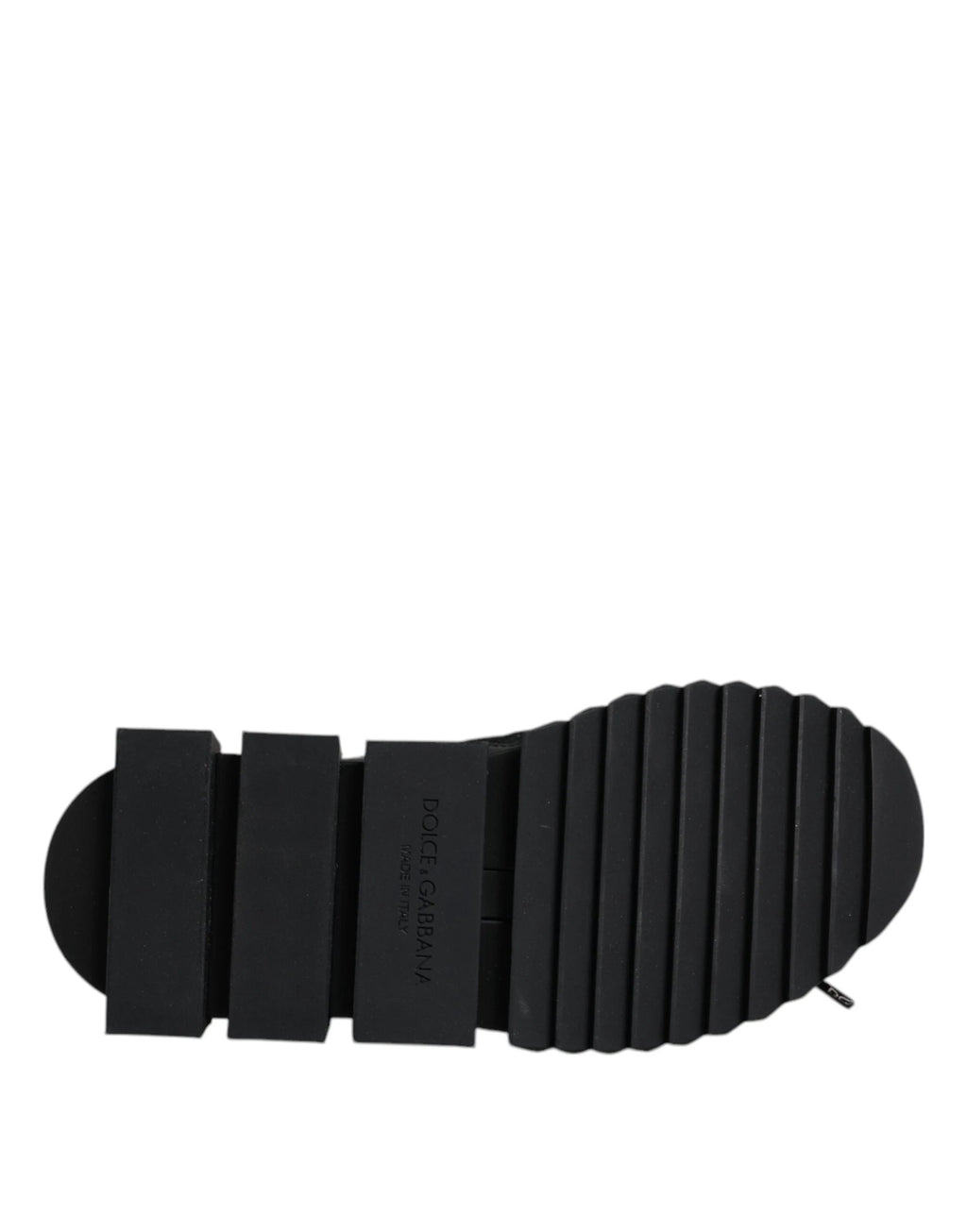 Dolce & Gabbana Black Sorrento Socks Logo Sneakers Shoes by Dolce & Gabbana