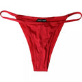 Dolce & Gabbana Red Nylon Stretch Beachwear Swimwear Bottom Bikini by Dolce & Gabbana