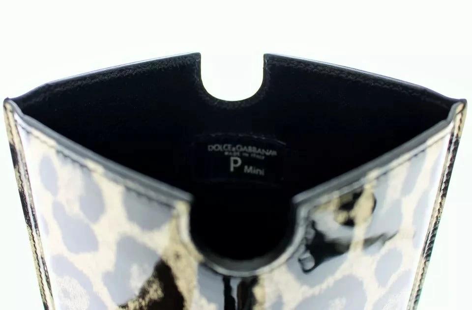Dolce & Gabbana White Leopard Pattern Leather eBook Cover Tablet Case by Dolce & Gabbana