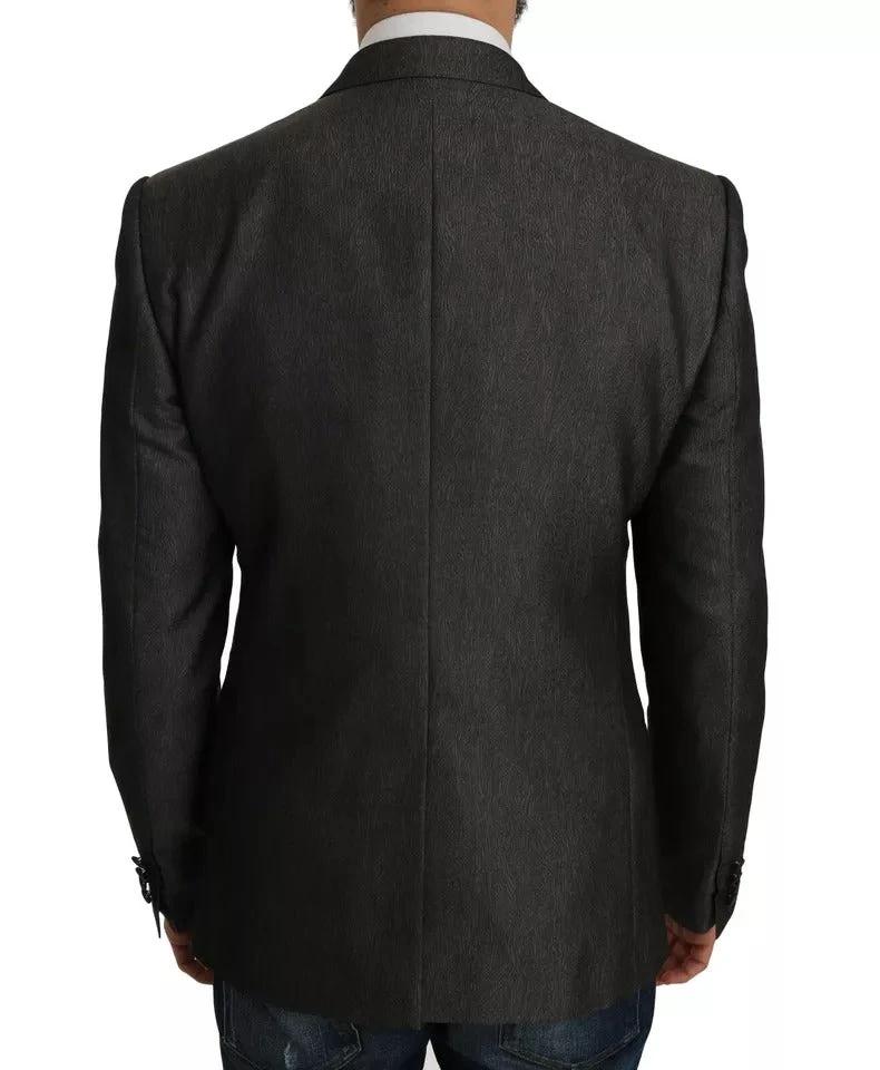Dolce & Gabbana Gray MARTINI 2 Piece Vest Coat Blazer by Dolce & Gabbana