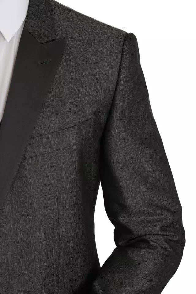 Dolce & Gabbana Gray MARTINI 2 Piece Vest Coat Blazer by Dolce & Gabbana