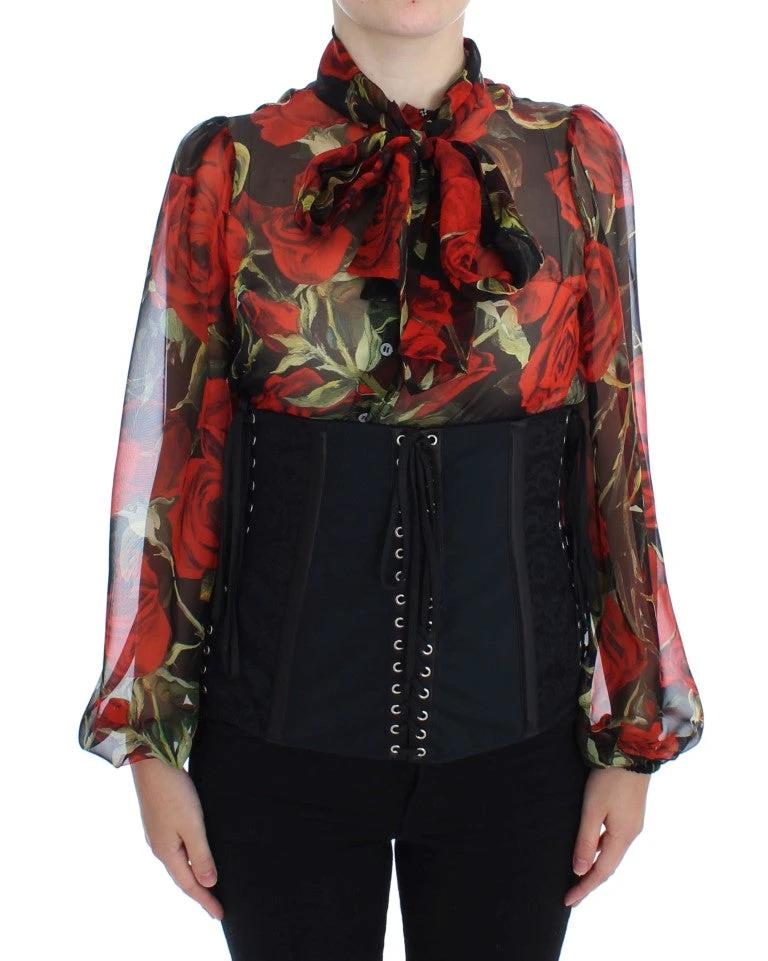 Dolce & Gabbana Black Stretch Corset Waist Strap Belt by Dolce & Gabbana