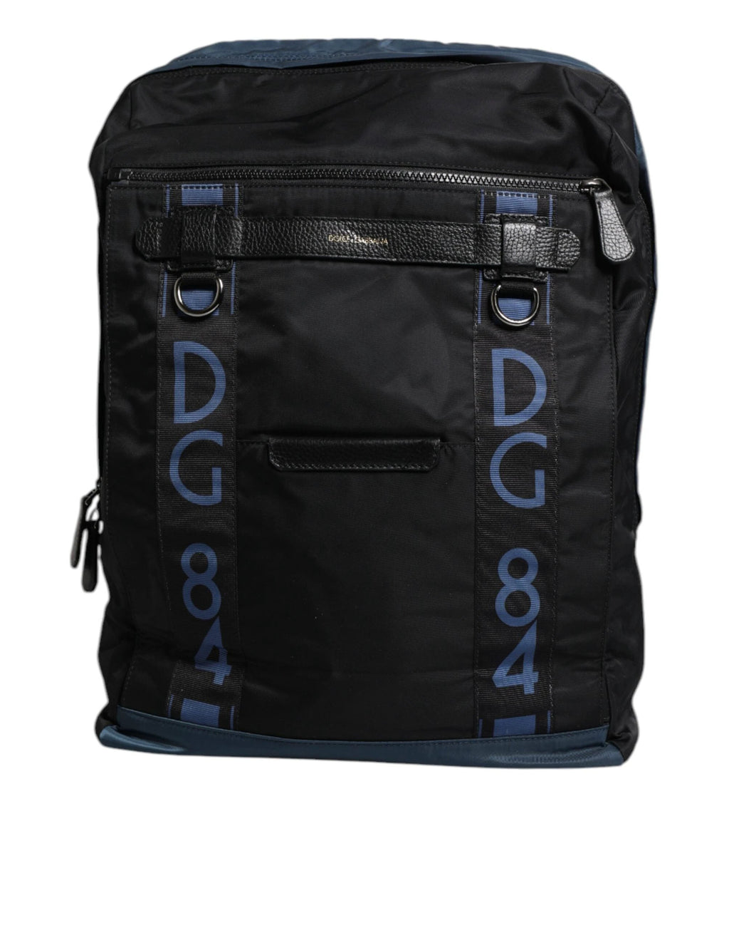 Dolce & Gabbana Black Nylon DG Logo School Backpack Bag by Dolce & Gabbana