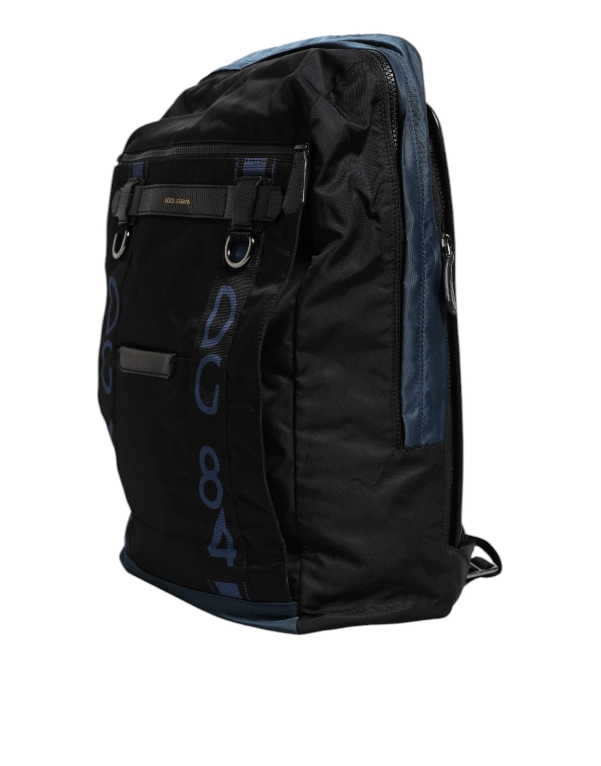 Dolce & Gabbana Black Nylon DG Logo School Backpack Bag by Dolce & Gabbana