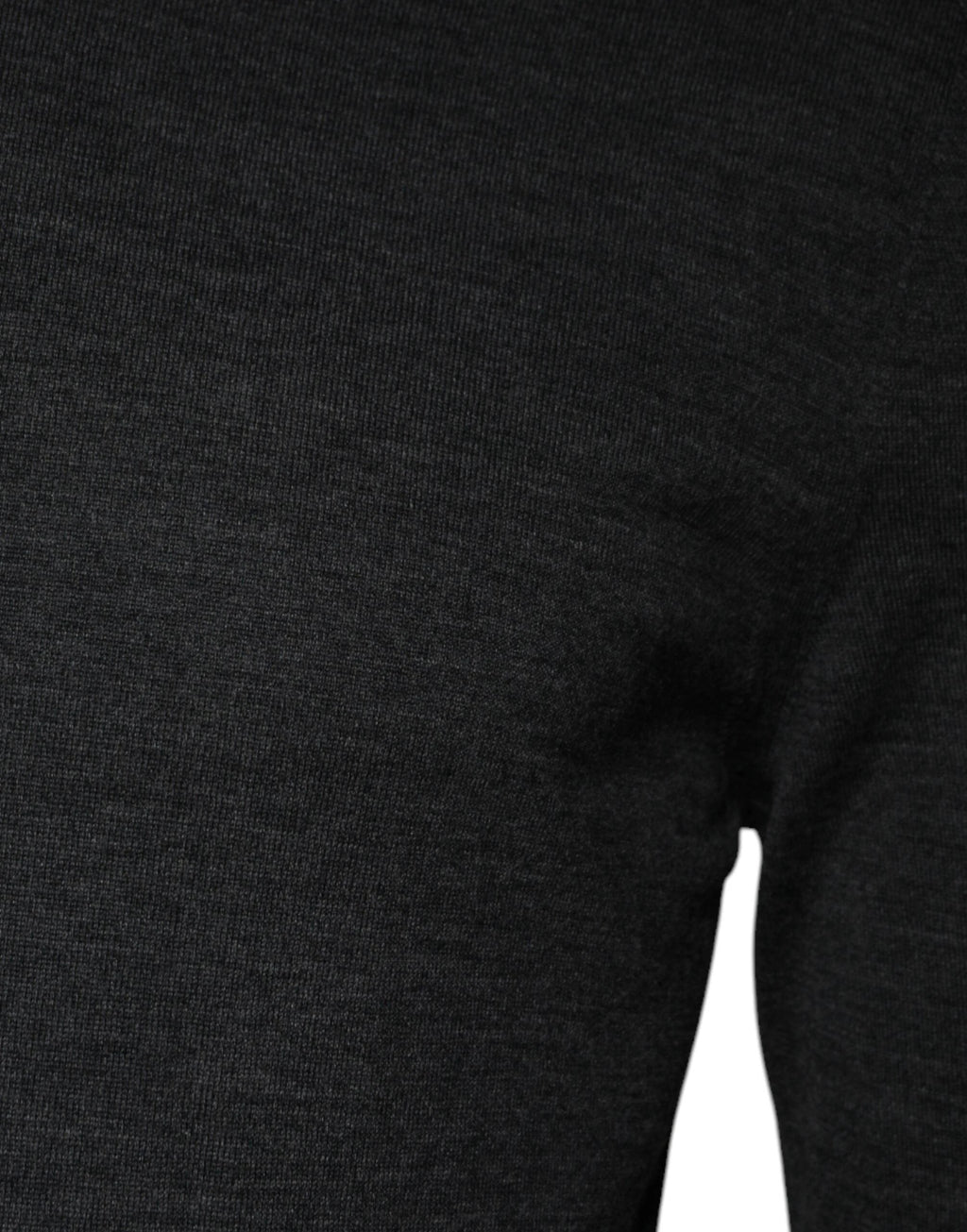 Dolce & Gabbana Gray Wool Knit Turtleneck Pullover Sweater by Dolce & Gabbana
